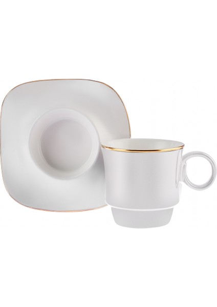 Torba 6 Kişilik Kahve Fincanı 90 ml Beyaz fiyatları