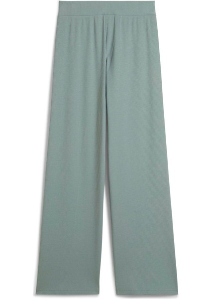 Kadın Yeşil Puma Ess Elevated Pant Yeşil Kadın Eşofman Altı