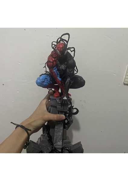 Örümcek Adam Venom Simbiyot Model Heykeli (Yurt Dışından)