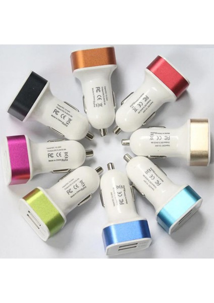 2.1A Dual USB Araç Çakmaklık Şarj Aleti