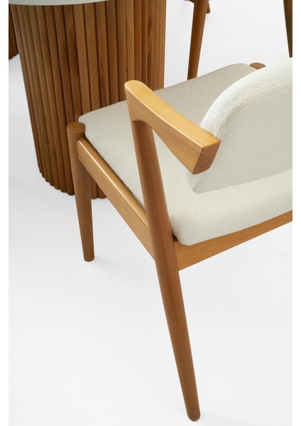 Lora Hg Masa, Kar Beyaz, Natural Ayak, 160 x 90 fiyatları