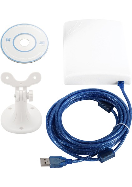 150 Mbps Yüksek Kazanç 14DBI Anten 5 M Kablo Kablosuz USB Adaptörü Yüksek Güç Açık Su Geçirmez Uzun Menzilli Wifi Alıcısı (Yurt Dışından)