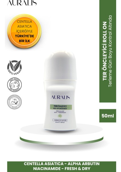Beyazlatıcı Etkili Roll-on Antiperspirant 50ml