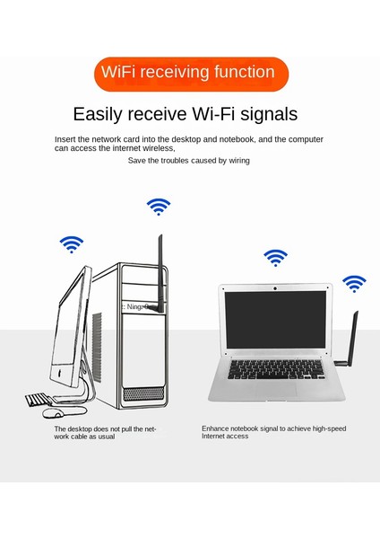1300 Mbps Dual Band Gigabit Kablosuz Ağ Kartı 5.8g Kablosuz Wifi Alıcı USB Wifi Adaptörü Kablosuz Ağ Kartı (Yurt Dışından) fiyatları
