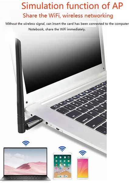 1300 Mbps Dual Band Gigabit Kablosuz Ağ Kartı 5.8g Kablosuz Wifi Alıcı USB Wifi Adaptörü Kablosuz Ağ Kartı (Yurt Dışından) indirimleri