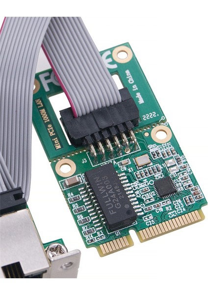 Yeni Mini Pcı-E Ağ Kartı 1000 Mbps Gigabit Ethernet Nıc Adaptörü RTL8111F Pcı Express 10/100/1000 M RJ45 Lan (Yurt Dışından)