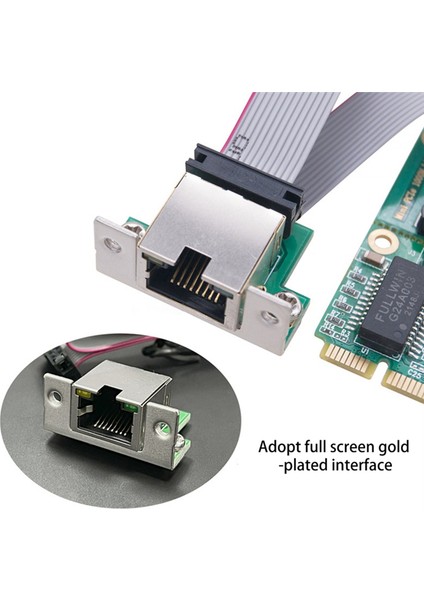 Yeni Mini Pcı-E Ağ Kartı 1000 Mbps Gigabit Ethernet Nıc Adaptörü RTL8111F Pcı Express 10/100/1000 M RJ45 Lan (Yurt Dışından)