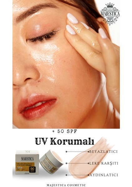 Uv Korumalı (Spf 50) Aydınlatıcı ve Cilt Beyazlatıcı Yüz Krem 50 ml fiyatları