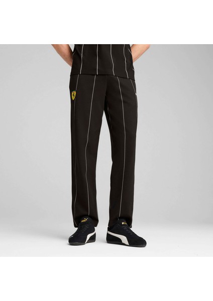 Erkek Siyah Puma Ferrari Race Premium Pants Siyah Erkek Eşofman Altı