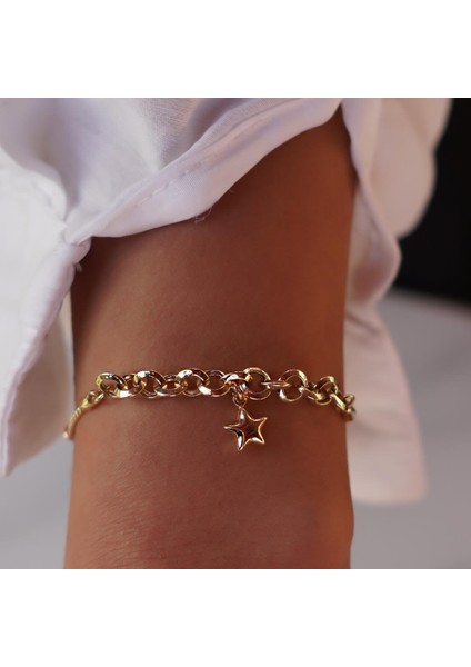Yıldız Charm Bileklik modelleri