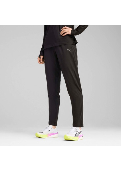 Kadın Siyah Puma Run Velocıty Tapered Pant W Siyah Kadın Eşofman Altı