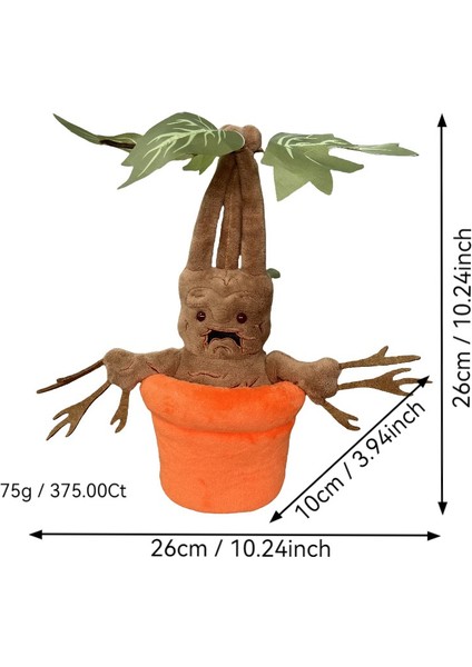 Harry Potter Mandrake Mandela gr Peluş Oyuncak (Yurt Dışından)