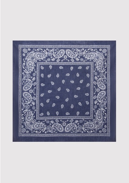 Baskılı Lacivert Bandana 1911810-70491