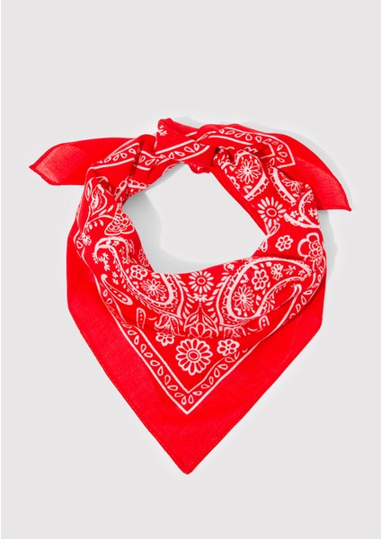 Baskılı Kırmızı Bandana 1911810-82580 modelleri