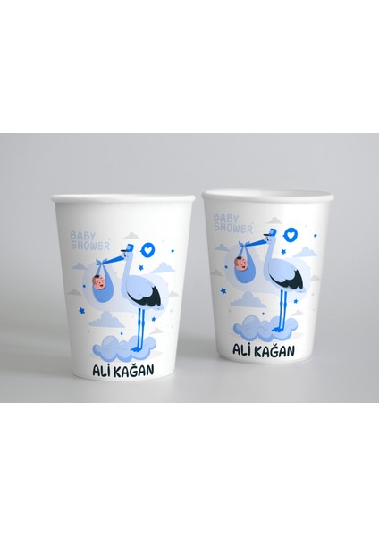 Doğum Günü Temalı Özel Baskılı 7 Oz Karton Bardak - 250 Adet modelleri