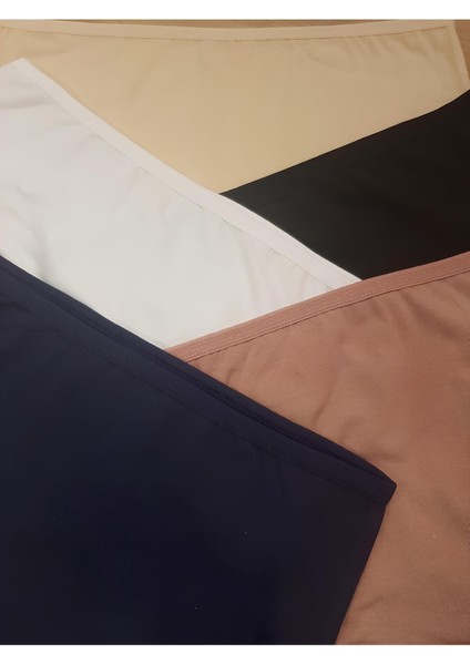 Pamuklu Battal Büyük Beden Kadın Külot Bato 5 Li Paket Likralı Yüksek Bel Geniş Kenarlı fırsatları