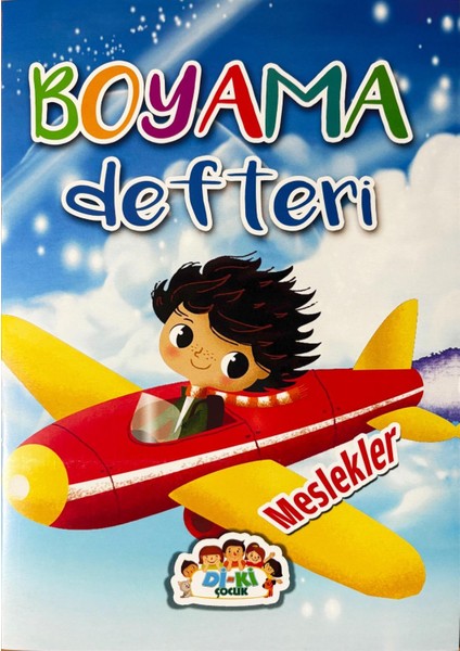 3-6 Yaş En Beğenilen 10 Çeşit Boyama Kitabı - 160 Sayfa - 10 Kitap