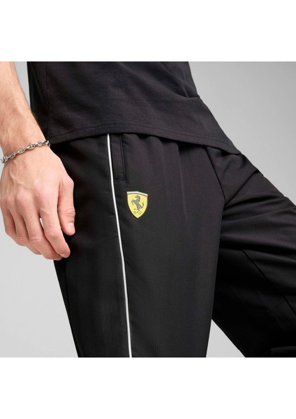 Erkek Siyah Puma Ferrari Race Sds Pants Siyah Erkek Eşofman Altı