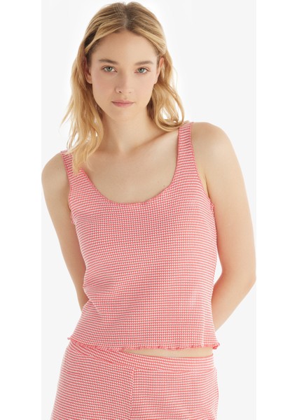 Kadın T-Shirt 60548 - Pembe modelleri