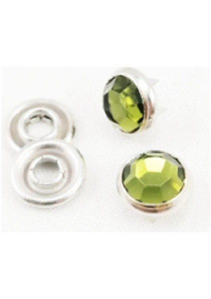 Kristal Taşlı Giysi Kot ve Ev Tekstili Süsleme Malzeme Kiti - Yeşil- 150 Adet fiyatları