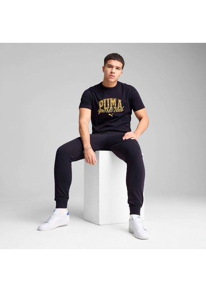 Erkek Lacivert Puma Class Graphic Tee Lacivert Erkek T-Shirt modelleri