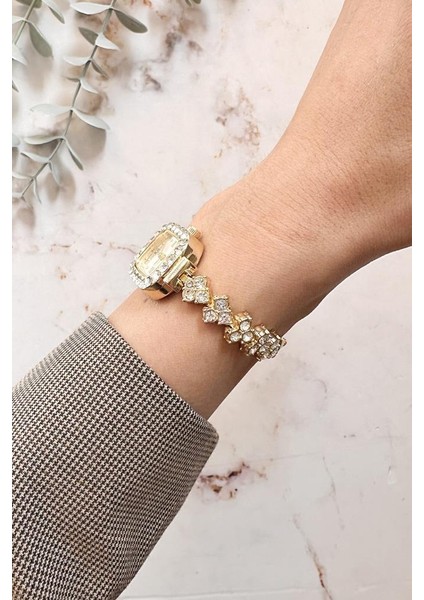 Oceanus Gold Taşlı Kadın Kol Saati fiyatları