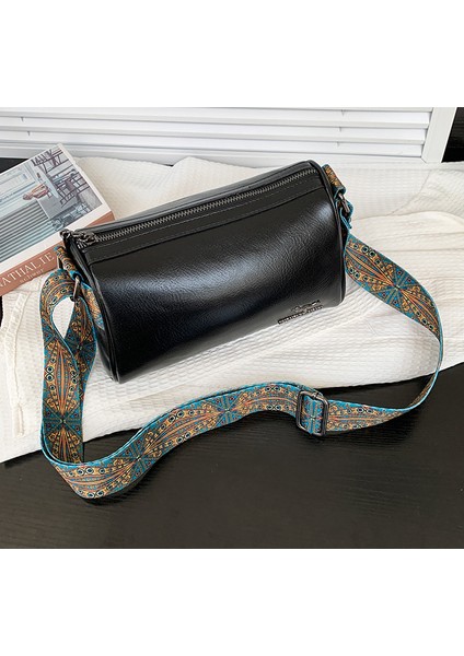 Kadın Vintage Çanta Büyük Kapasiteli Omuz Crossbody Çanta (Yurt Dışından) modelleri