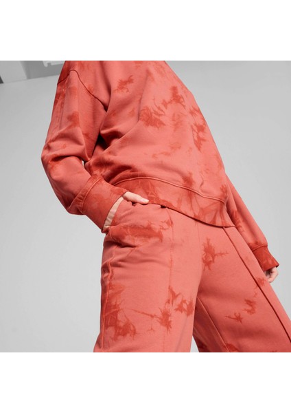 Kadın Kırmızı Puma Wardrobe Ess Sweatpants Kırmızı Kadın Eşofman Altı