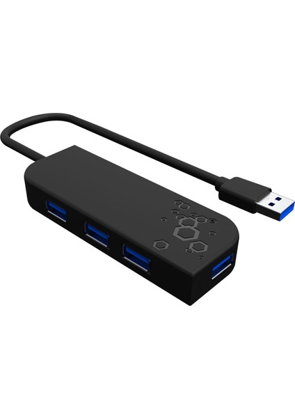 Usb3.0 Hub 4 Port USB 3.0+Tip C Yerleştirme Istasyonu Çoklu Cihaz Bilgisayar Dizüstü Bilgisayar Ayırıcı Adaptörü USB Hub (Yurt Dışından)