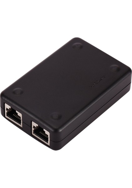 2 Port Ağ Anahtarı RJ45 Anahtarı Ağ Ayırıcı Kablo Genişletici 100 Mbps Seçici Güç Ücretsiz 2 Yollu Adaptör Konnektörü (Yurt Dışından) modelleri