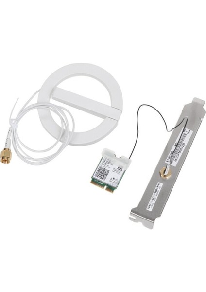 Intel 9461NGW Wifi Kartı + Bölme + Anten Kiti Ac 9461 2.4g/5g 802.11AC M2 Anahtar E Cnvı Bluetooth 5.0 Kablosuz Adaptör (Yurt Dışından) indirimleri
