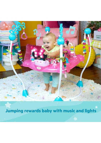 Disney Baby Minnie Mouse Peekaboo Işıklı ve Melodili Aktivite Hoppalası fiyatları