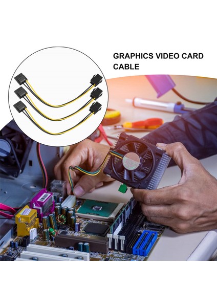 10 Adet Molex Pcı-E Güç Adaptörü Ide 4pin 4 Pin Dişi 6 Pin Dişi 6pin Grafik Ekran Kartı Dönüştürücü Kablosu (Yurt Dışından) fırsatları