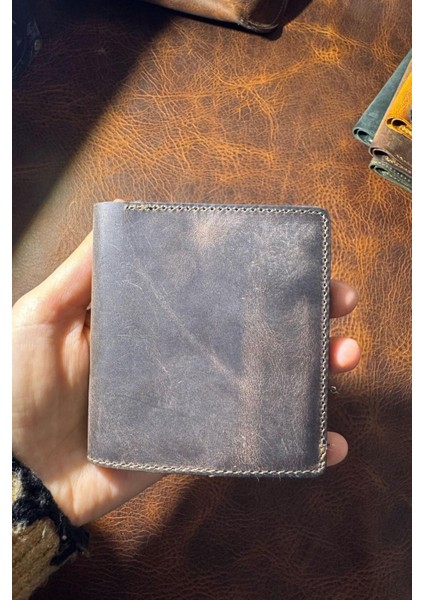 Deri Cüzdan Para Koyma Bölmeli Kartlık ve Mıknatıs Kapama - Unisex fiyatları