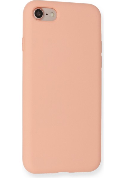 Apple iPhone 7 Kılıf Silikon Kılıf Yumuşak Kılıf Içi Kadife Lansman - Pembe modelleri