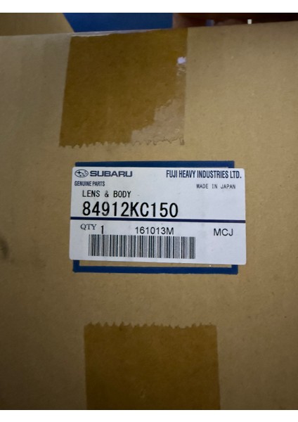 84912KC150 Subaru Vivio Sol Stop 1994-1998