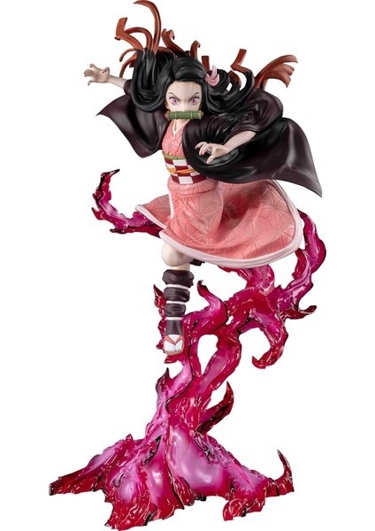 - Demon Slayer: Kimetsu No Yaiba - Nezuko Kamado Kan Şeytan Sanatı, Bandai Spirits Figuartszero Figürü (Yurt Dışından)