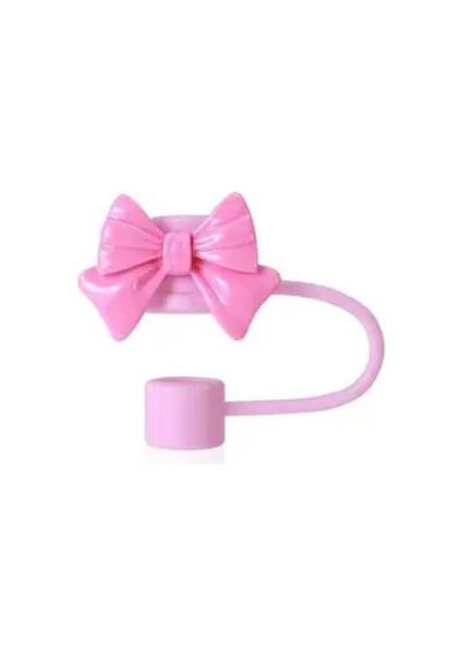 Stanley Pipet Tıpası, Pipet Kılıfı Aksesuarı, Toza ve Kire Karşı Koruma, Kurdele Koyu Pembe Model