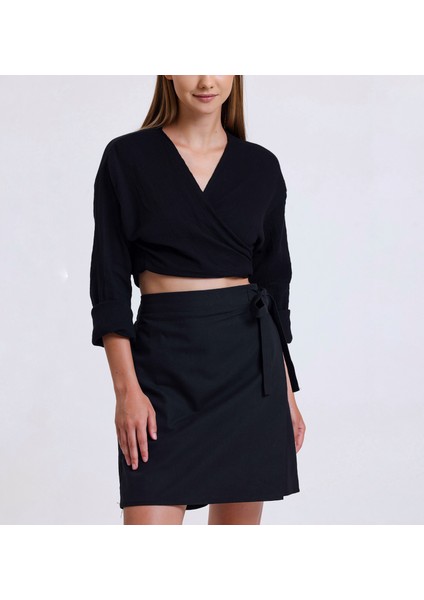 Keten Şort Etek fırsatları