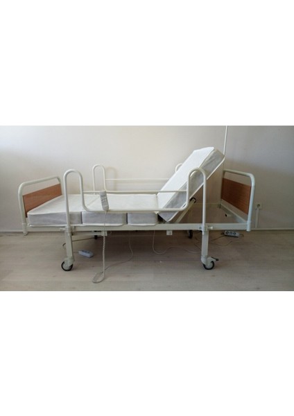 Kayseri ve Çevre Illere Ücretsiz Montaj Iki Motorlu Elektrikli Hasta Karyolası Yatağı Ortopedik