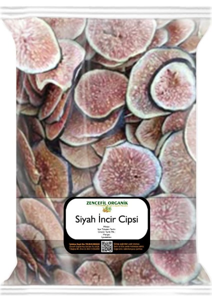İncir Cipsi Siyah İncir 500 gr