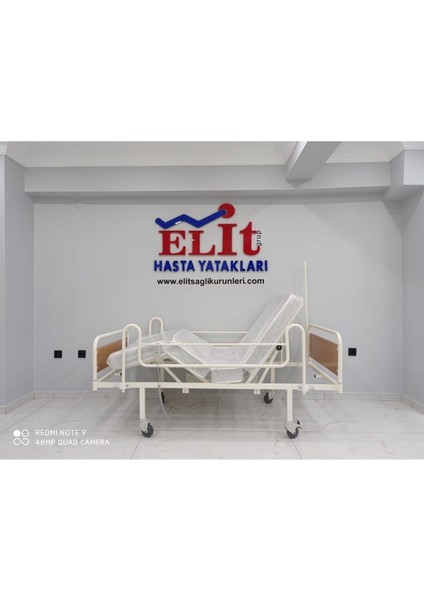 Elit 2 Motorlu El Kumandalı Hasta Karyolası