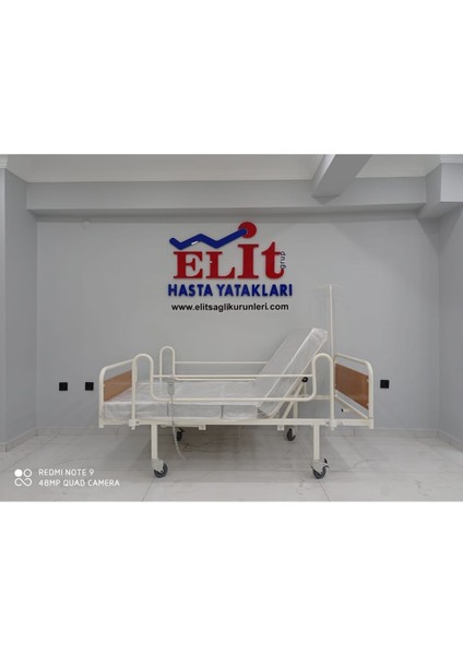 Elit 2 Motorlu El Kumandalı Hasta Karyolası