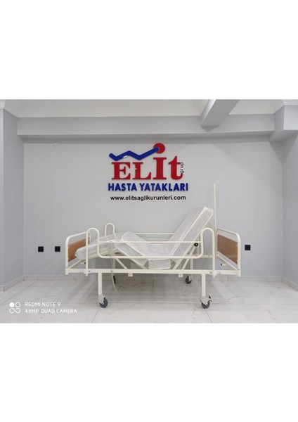 Elit 2 Motorlu El Kumandalı Hasta Karyolası