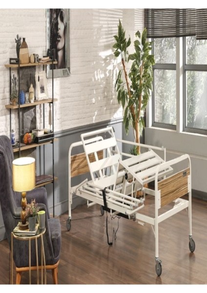 Medikal 2 Motorlu Elektrikli Hasta Karyolası Yatağı Yatak Dahil Abs modelleri