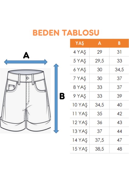 Kız Çocuk Renkli Keten Şort Etek 2876