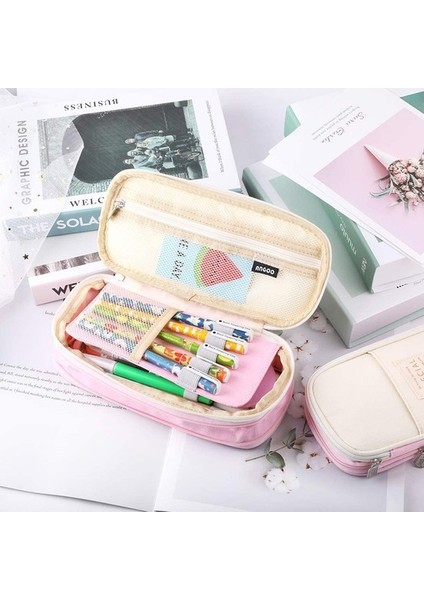 Nanstore Sevimli Büyük Kapasiteli Kalem Kutusu (Yurt Dışından) fırsatları