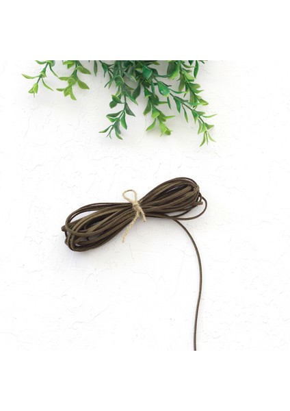 Haki Süet Ip, 3 mm 10 Metre