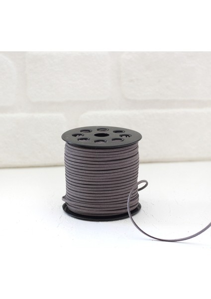 Füme Süet Ip, 3 mm 10 Metre