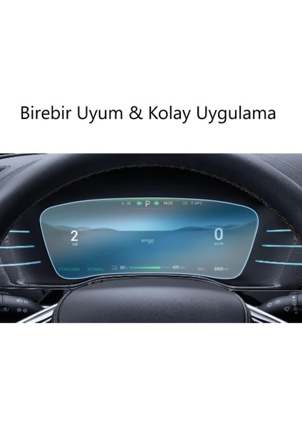 Byd Tang 12.3 Inç Ekran Koruyucu Dijital Gösterge Nano fiyatları